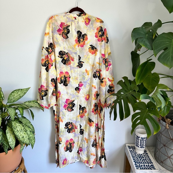 NWT Free People Jorja Floral Duster, Stevie Nicks, Boho Summer - Picture 9 of 16